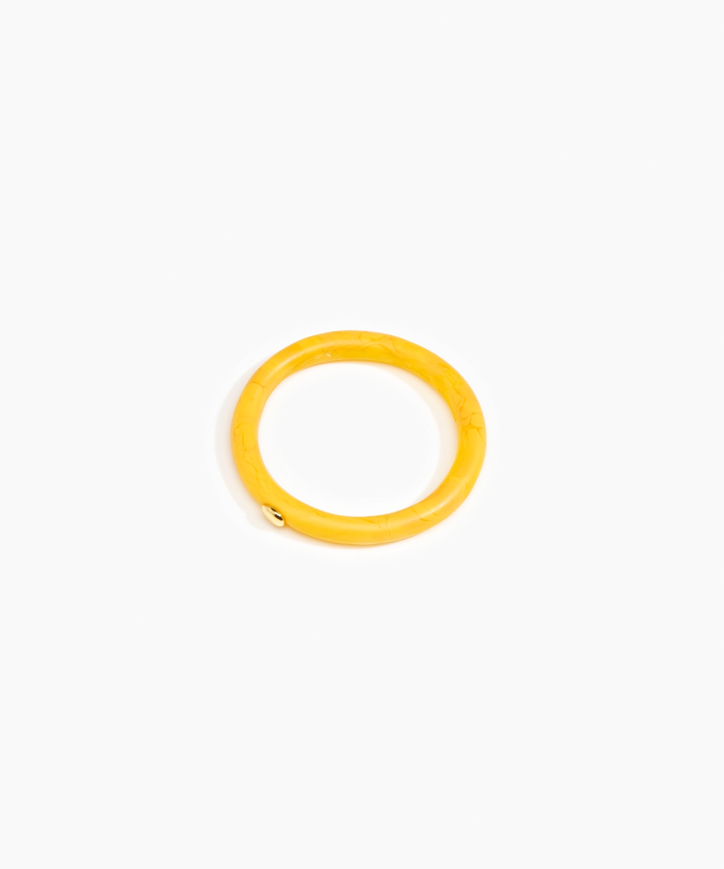 Dinosaur Designs Round Rock Wishbone Bangle in Honeycomb Colour resin with Wide Fit...