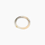 Dinosaur Designs Round Rock Wishbone Bangle in Sandy Pearl Colour resin with Wide Fit....