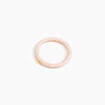 Dinosaur Designs Round Rock Wishbone Bangle in Rose Swirl Colour resin with Wide Fit
