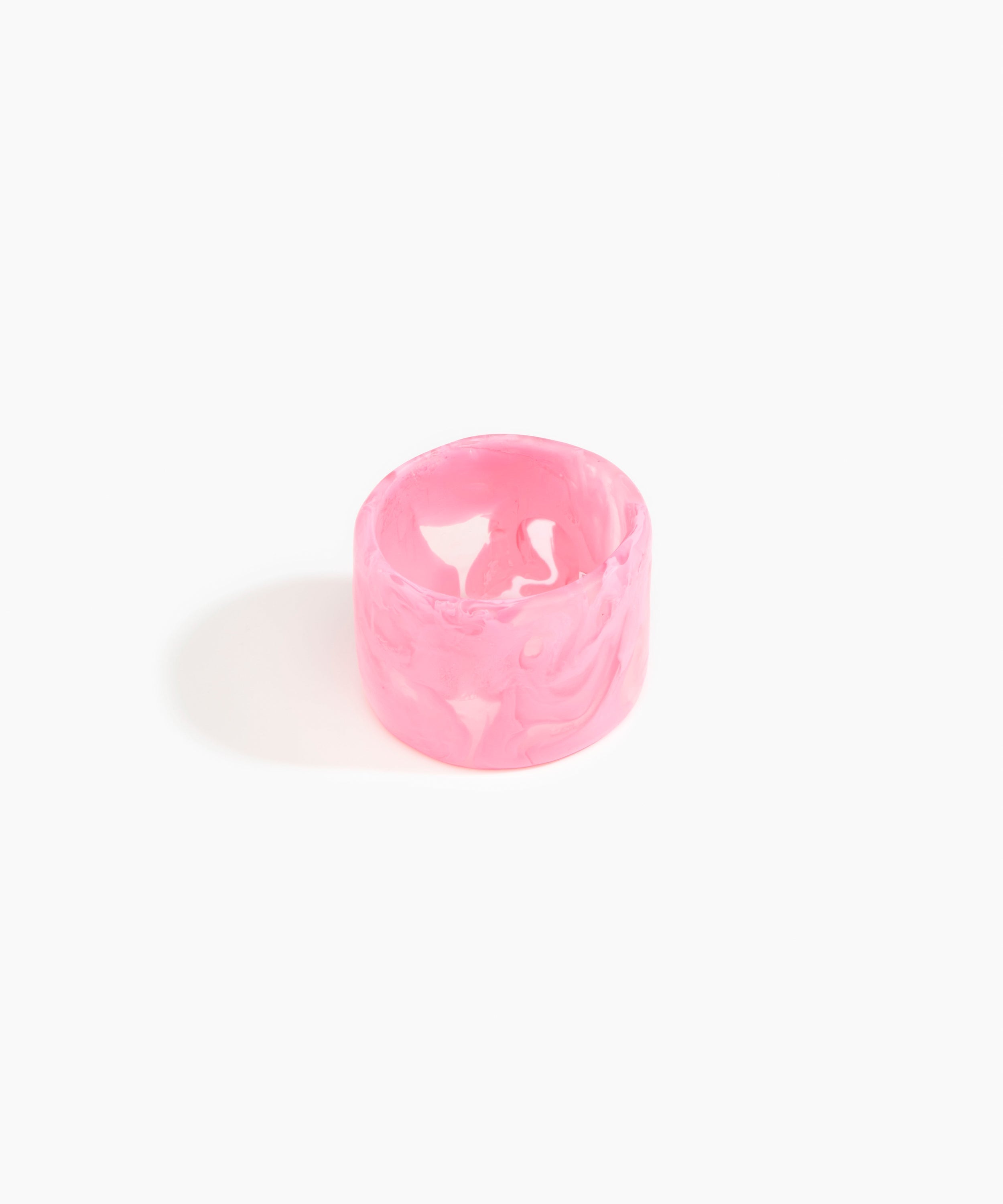 Dinosaur Designs Long Band Bangle in Parakeet Colour resin with Regular Fit