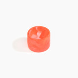 Dinosaur Designs Long Band Bangle in Lychee Colour resin with Regular Fit