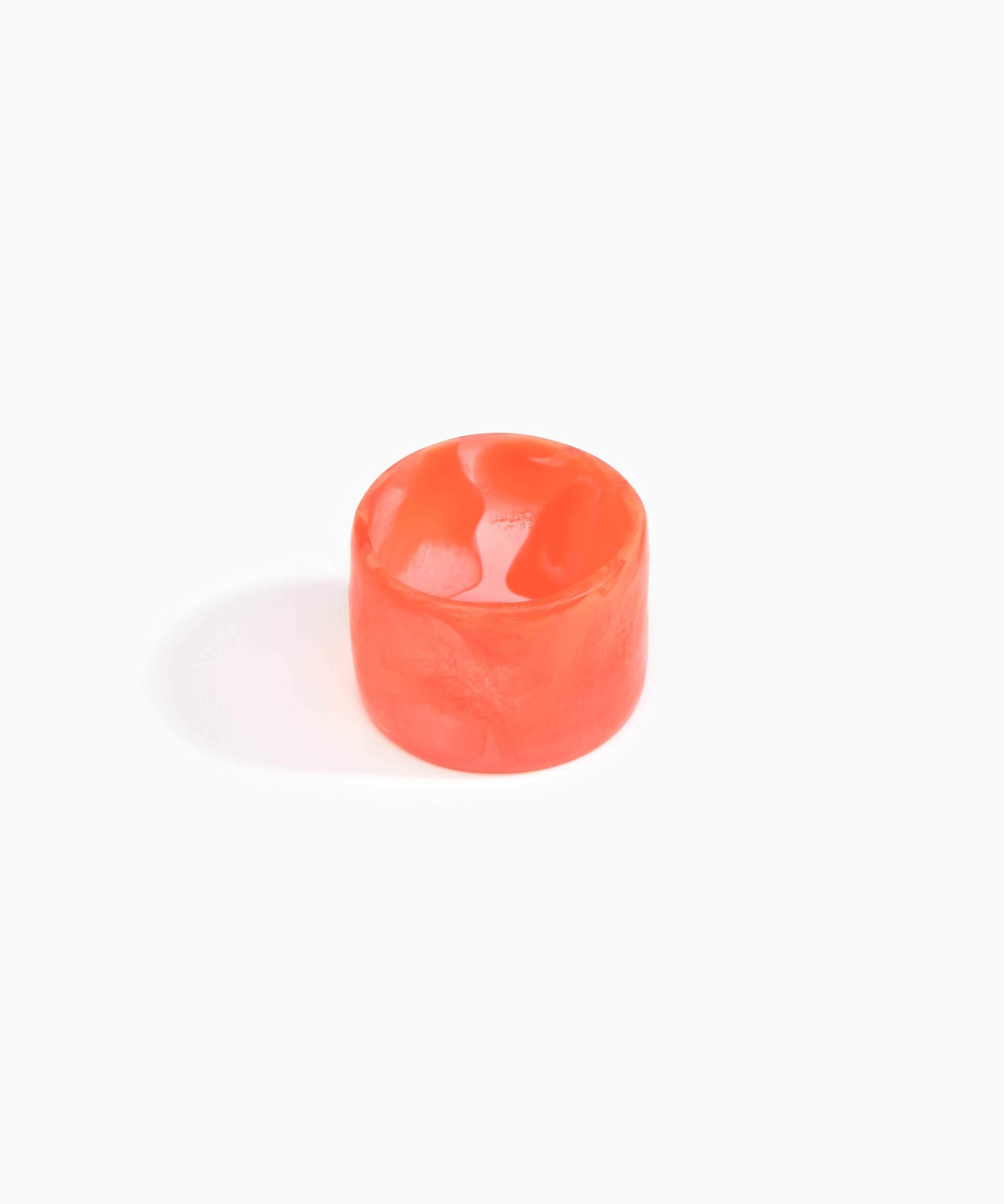 Dinosaur Designs Long Band Bangle in Lychee Colour resin with Regular Fit