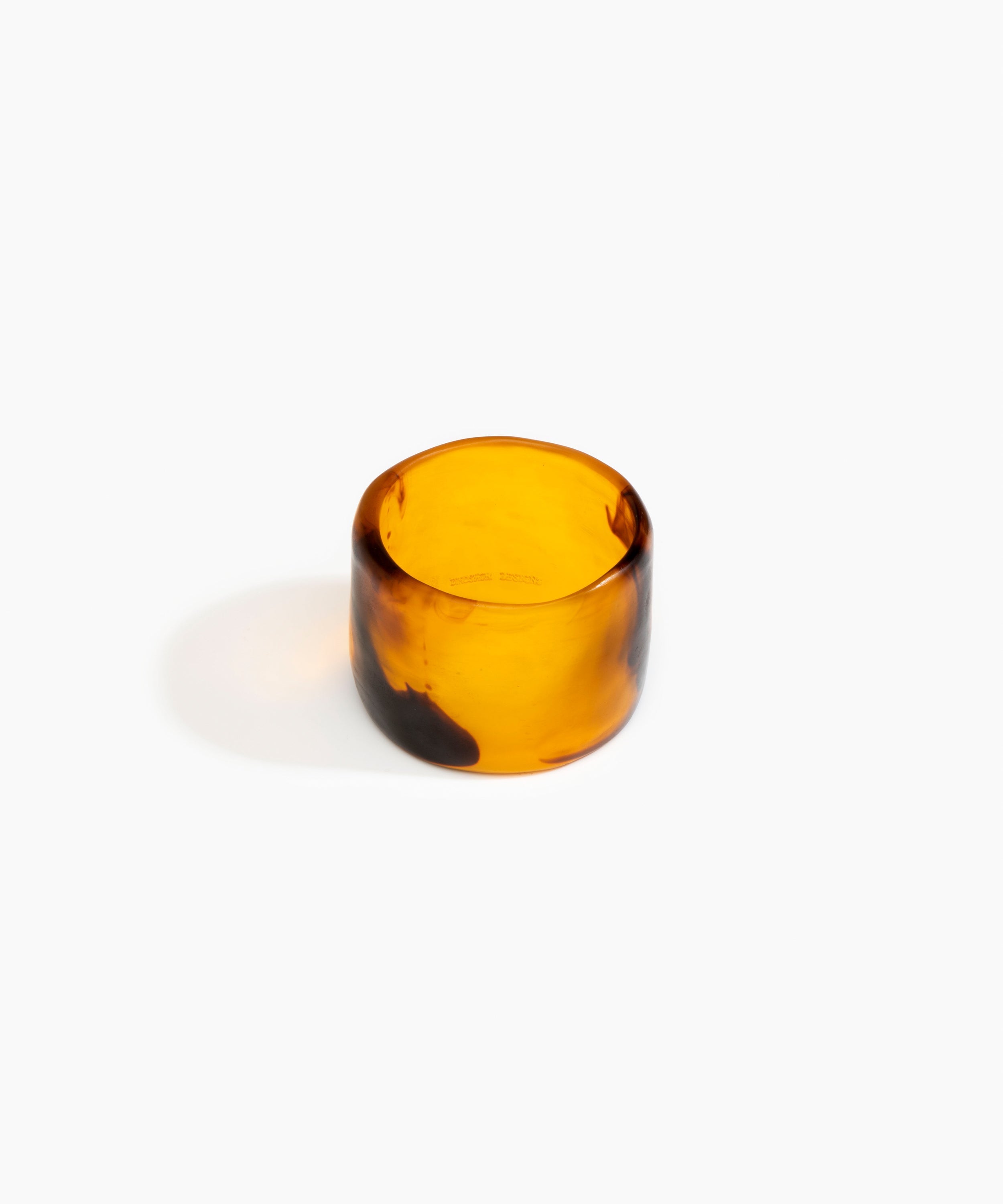 Dinosaur Designs Long Band Bangle in Tortoise Colour resin with Regular Fit
