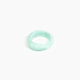 Dinosaur Designs Earth Bangle in Mint Colour resin with Regular Fit