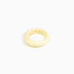 Dinosaur Designs Earth Bangle in Lemon Colour resin with Regular Fit.