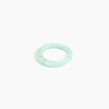 Dinosaur Designs Small Organic Bangle Bracelets in Mint Colour resin with Regular Fit