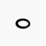 Dinosaur Designs Small Organic Bangle Bracelets in Black Colour resin with Regular Fit