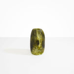 Dinosaur Designs Medium Pebble Vase in Malachite Colour resin