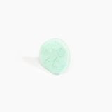 Dinosaur Designs Large Carved Ring Rings in Mint Colour resin 