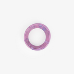 Dinosaur Designs Paradise Bangle Bracelets in Grape Colour resin with Wide Fit