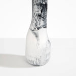 Dinosaur Designs Tall Studio Vase Vases in White Marble Colour resin 