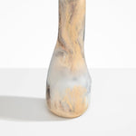 Dinosaur Designs Tall Studio Vase in Sandy Pearl Colour resin.