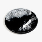 Dinosaur Designs Extra Large Earth Bowl serving bowls in black marble black white Colour resin