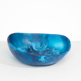 Dinosaur Designs Large Flow Bowl in Sky Colour resin..