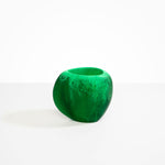 Dinosaur Designs Large Rock Vase in Leaf Colour resin