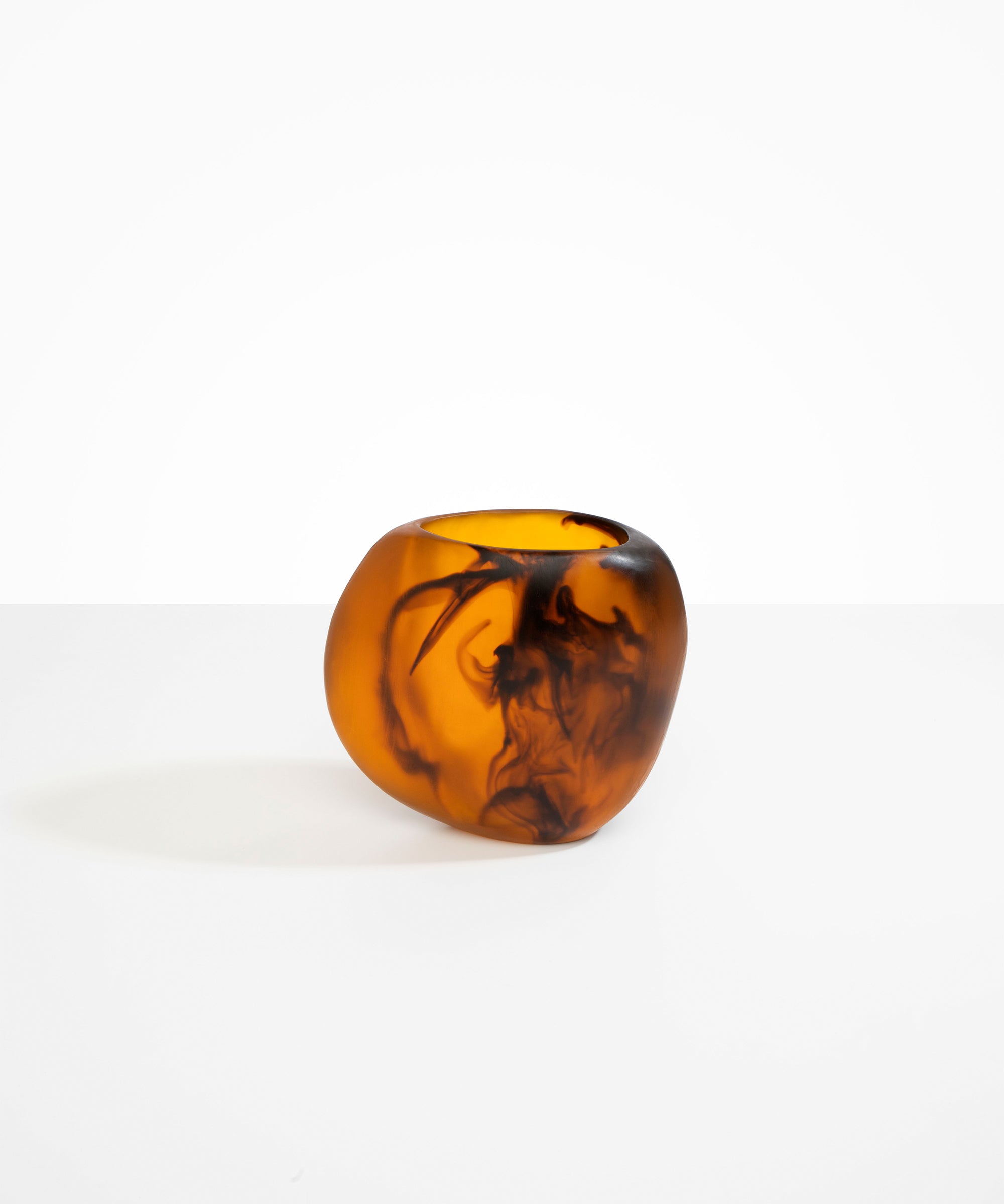 Dinosaur Designs Large Rock Vase in Tortoise Colour resin