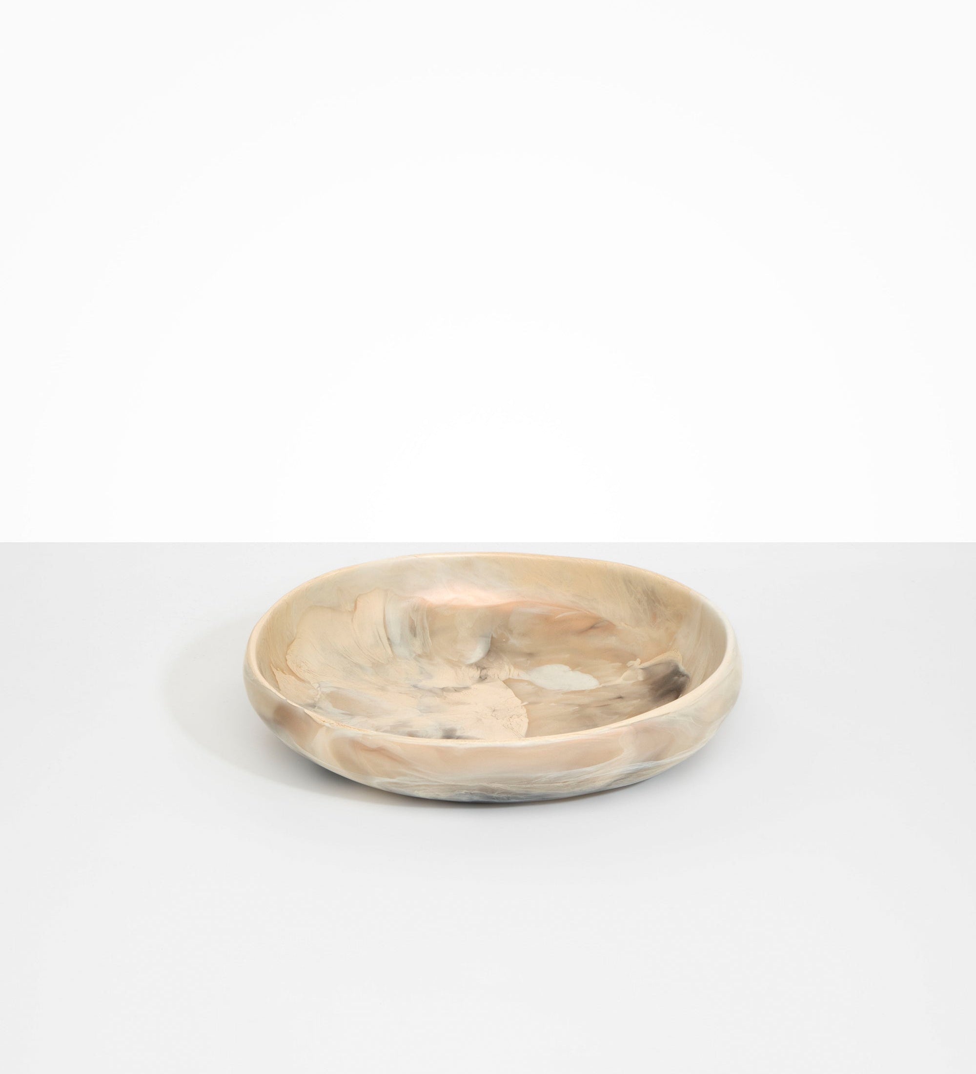 Dinosaur Designs Medium Earth Bowl Bowls in Sandy Pearl Colour resin