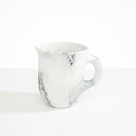 Dinosaur Designs Large Rock Jug Serving Pitchers & Carafes in White Marble Colour resin