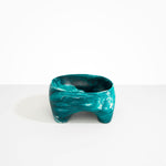 Dinosaur Designs Large Offering Bowl Bowls in Lagoon Colour resin