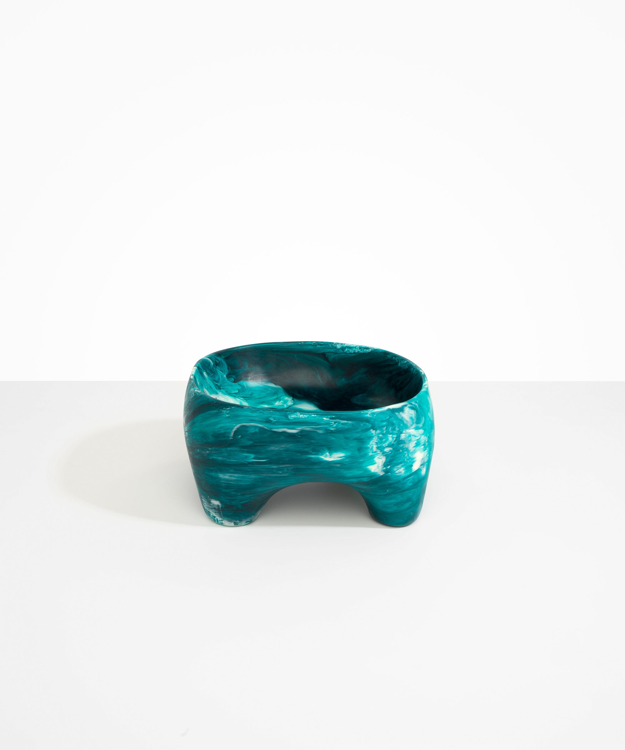 Dinosaur Designs Large Offering Bowl Bowls in Lagoon Colour resin