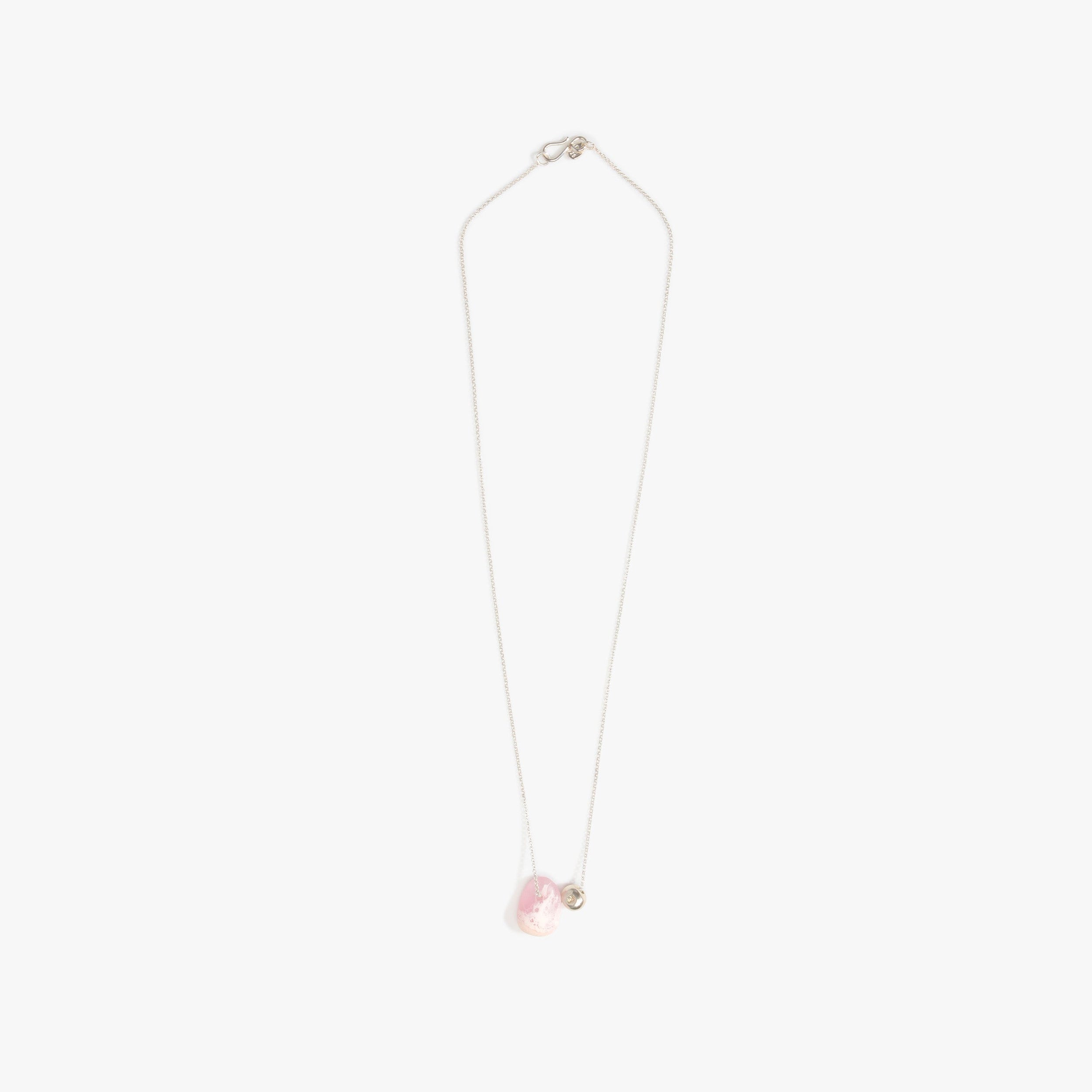 Dinosaur Designs Joie De Vivre Pendant in Shell Pink Colour resin with 925 Sterling Silver Material.