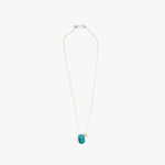 Dinosaur Designs Joie De Vivre Pendant in Lagoon Colour resin with 925 Sterling Silver Material.