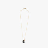 Dinosaur Designs Joie De Vivre Pendant in Black Marble Colour resin with Gold-Filled Material