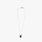 Dinosaur Designs Joie De Vivre Pendant in Black Marble Colour resin with Gold-Filled Material..