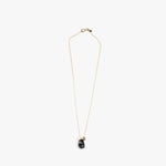 Dinosaur Designs Joie De Vivre Pendant in Black Marble Colour resin with Gold-Filled Material