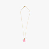Dinosaur Designs Joie De Vivre Pendant in Parakeet Colour resin with Gold-Filled Material
