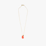 Dinosaur Designs Joie De Vivre Pendant Necklaces in Lychee Colour resin with Gold-Filled Material