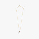 Dinosaur Designs Joie De Vivre Pendant in White Marble Colour resin with Gold-Filled Material