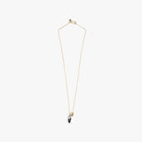 Dinosaur Designs Joie De Vivre Pendant in White Marble Colour resin with Gold-Filled Material