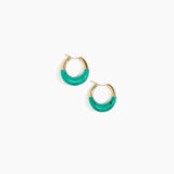 Small Horn Hoop Earrings