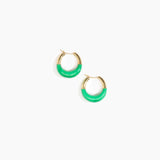 Small Horn Hoop Earrings