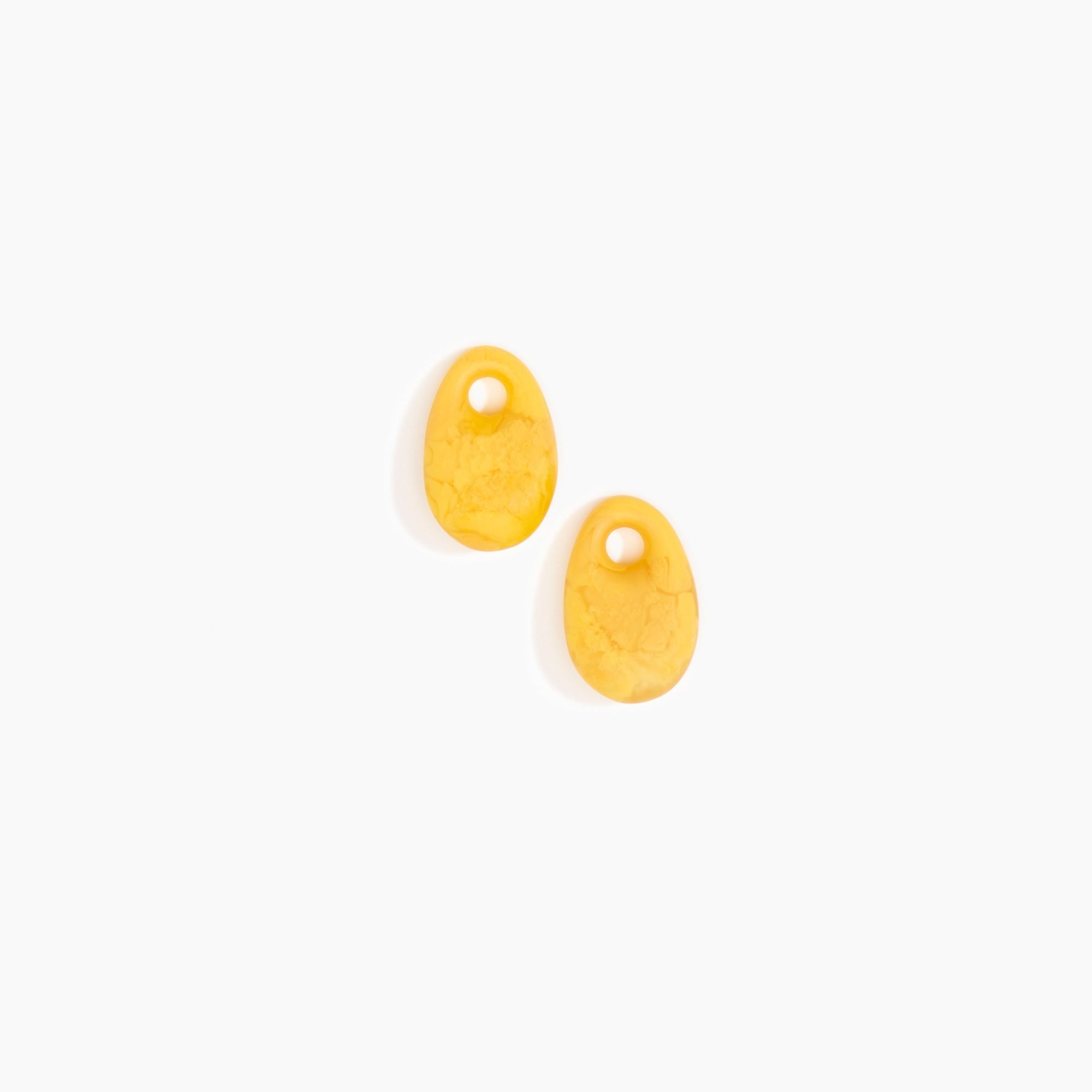 Dinosaur Designs Small Rock Beads in Honeycomb Colour resin..