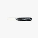 Dinosaur Designs Stone Cheese Knife in White Marble Colour resin.