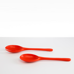 Dinosaur Designs Long Stone Servers Tableware in Coral Pop Colour resin