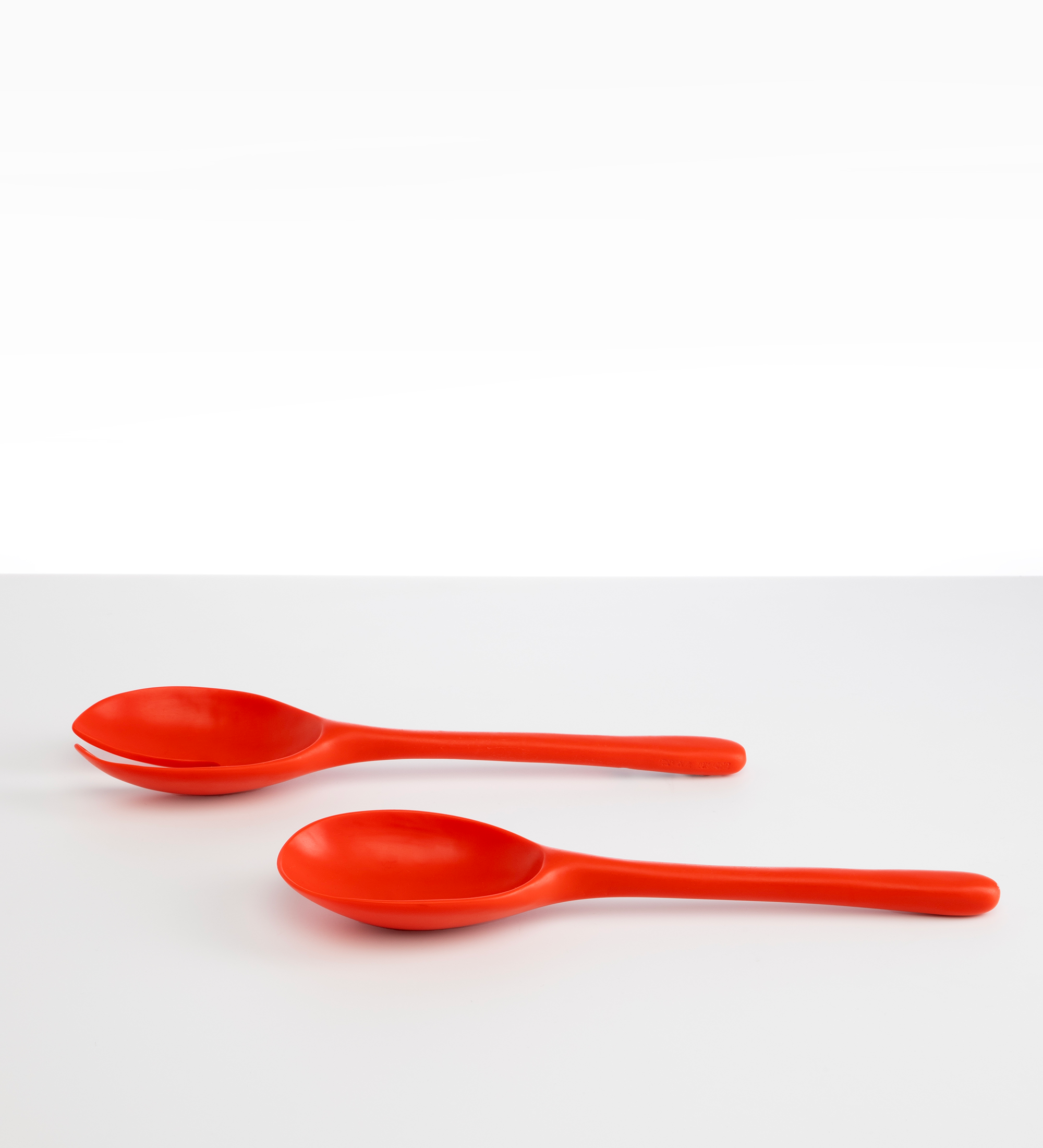 Dinosaur Designs Long Stone Servers Tableware in Coral Pop Colour resin