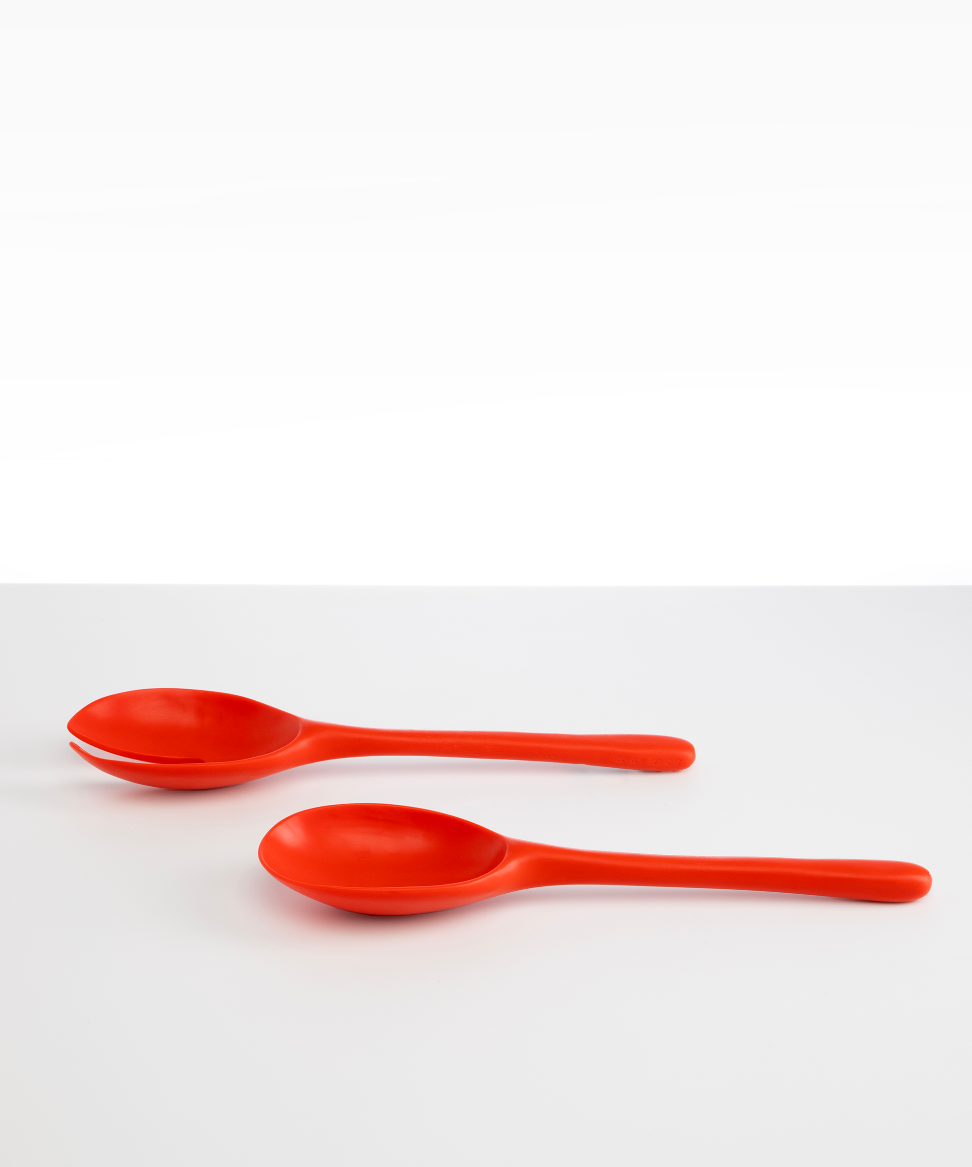 Dinosaur Designs Long Stone Servers Tableware in Coral Pop Colour resin