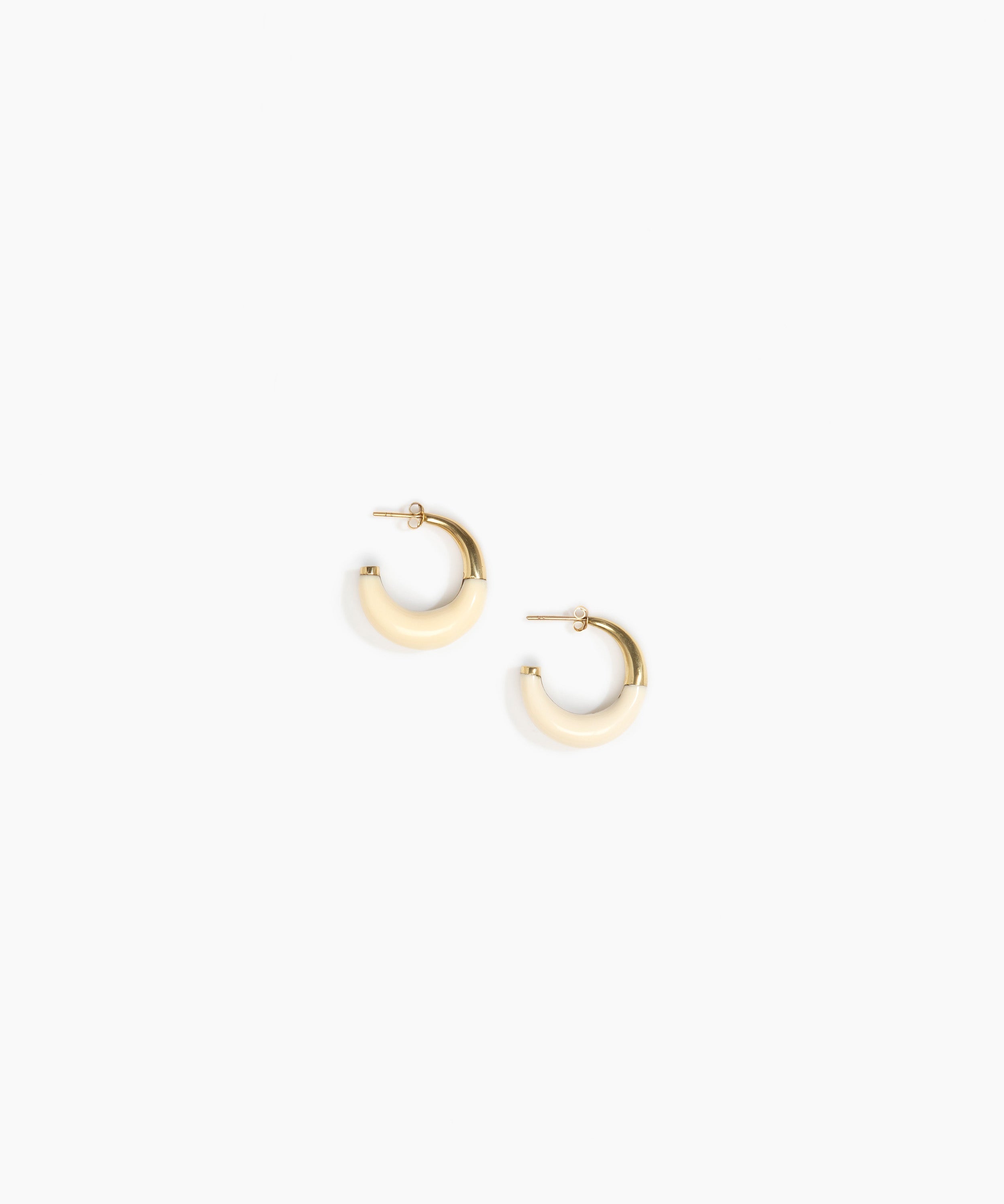 Small Horn Earrings