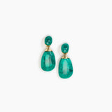Large River Rock Earrings