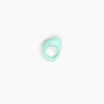 Dinosaur Designs Pebble Ring in Mint Colour resin with Regular Fit..