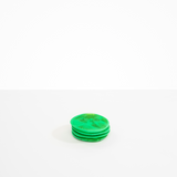 Dinosaur Designs Boulder Coaster Coasters in Leaf Colour resin..