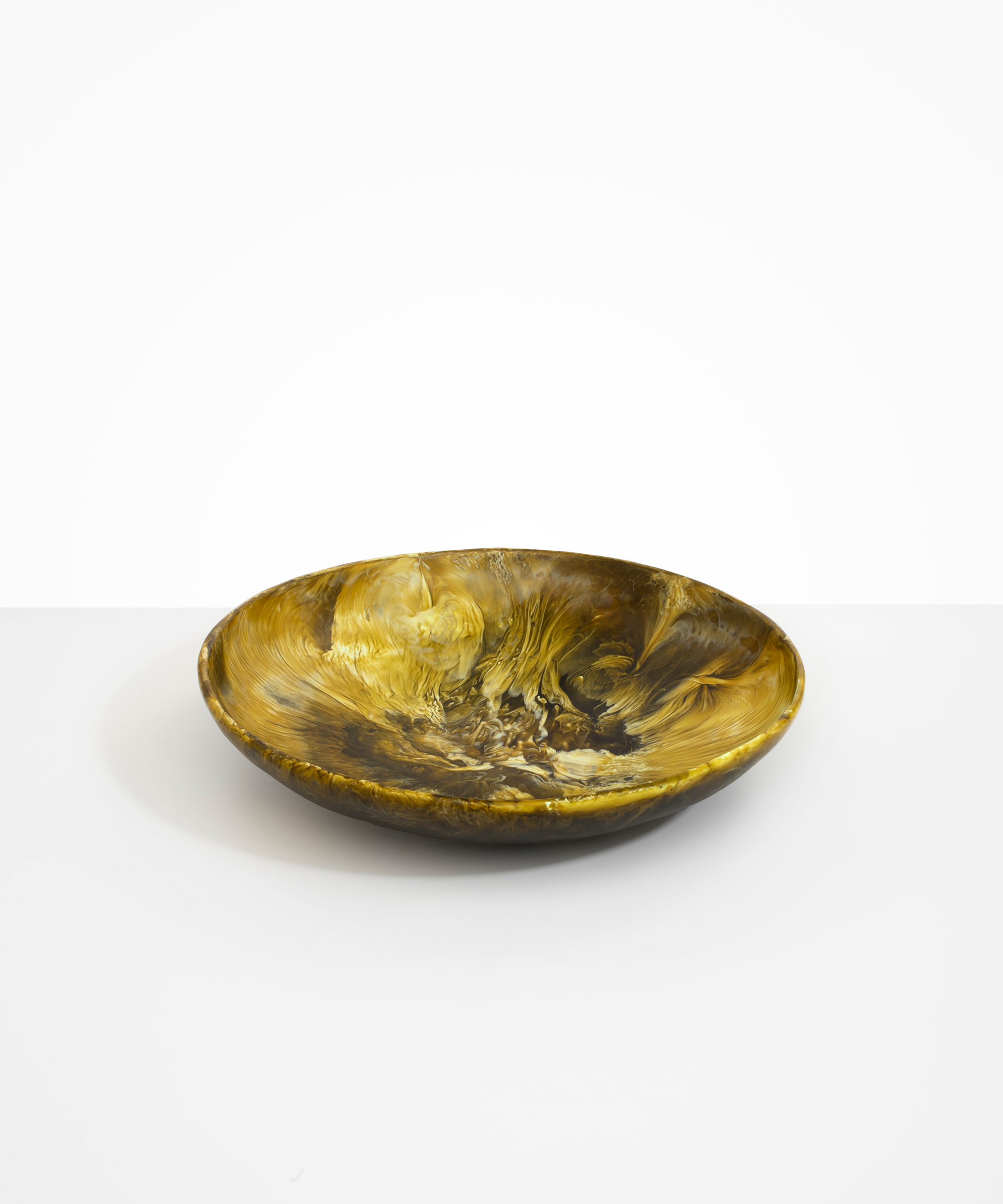 Dinosaur Designs Atelier Salad Bowl Bowls in Malachite Colour resin