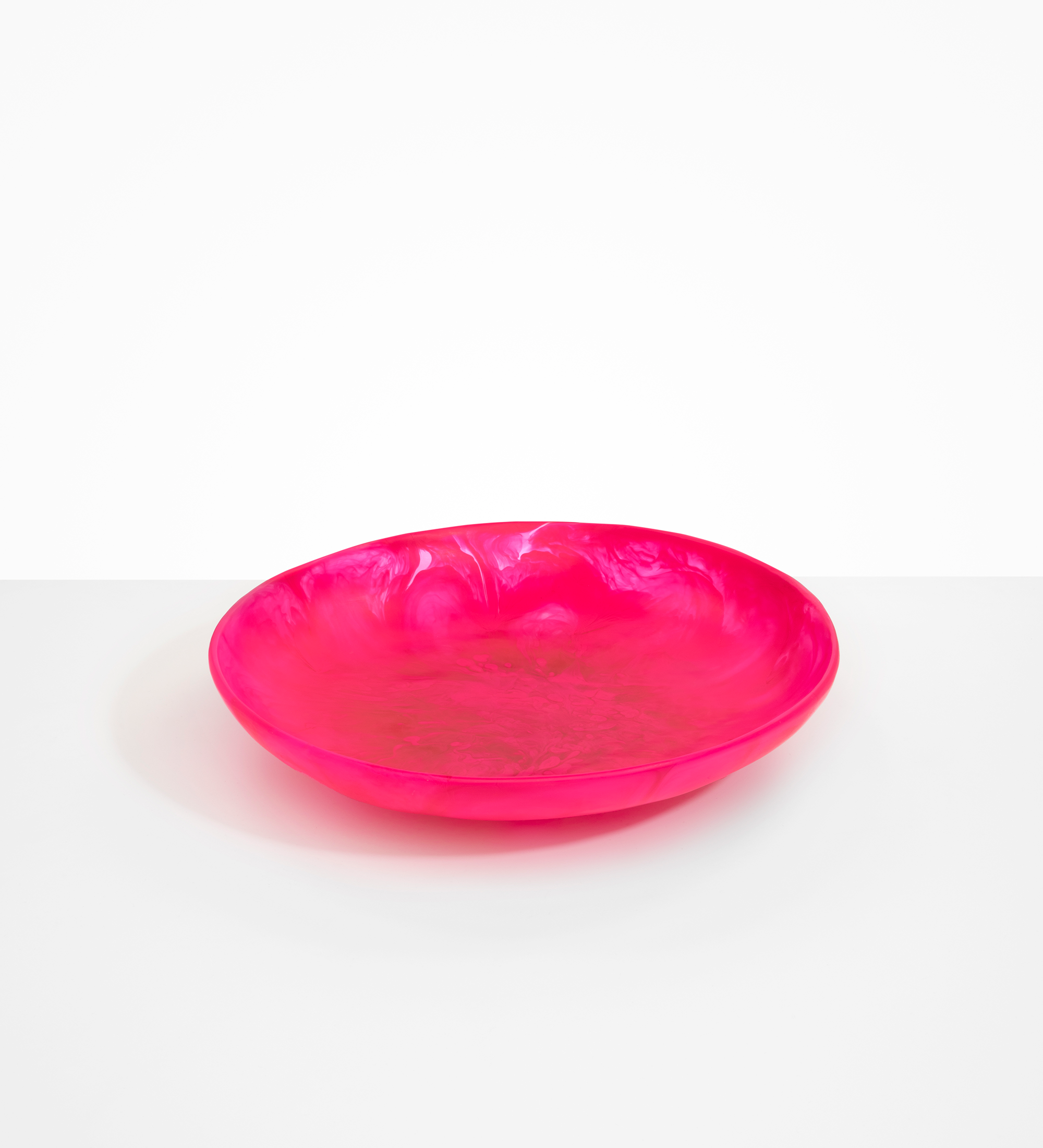 Dinosaur Designs Atelier Salad Bowl Bowls in Flamingo Colour resin