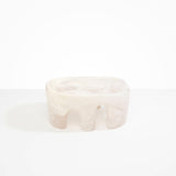 Dinosaur Designs Large Branch Bowl in Chalk Swirl Colour resin.