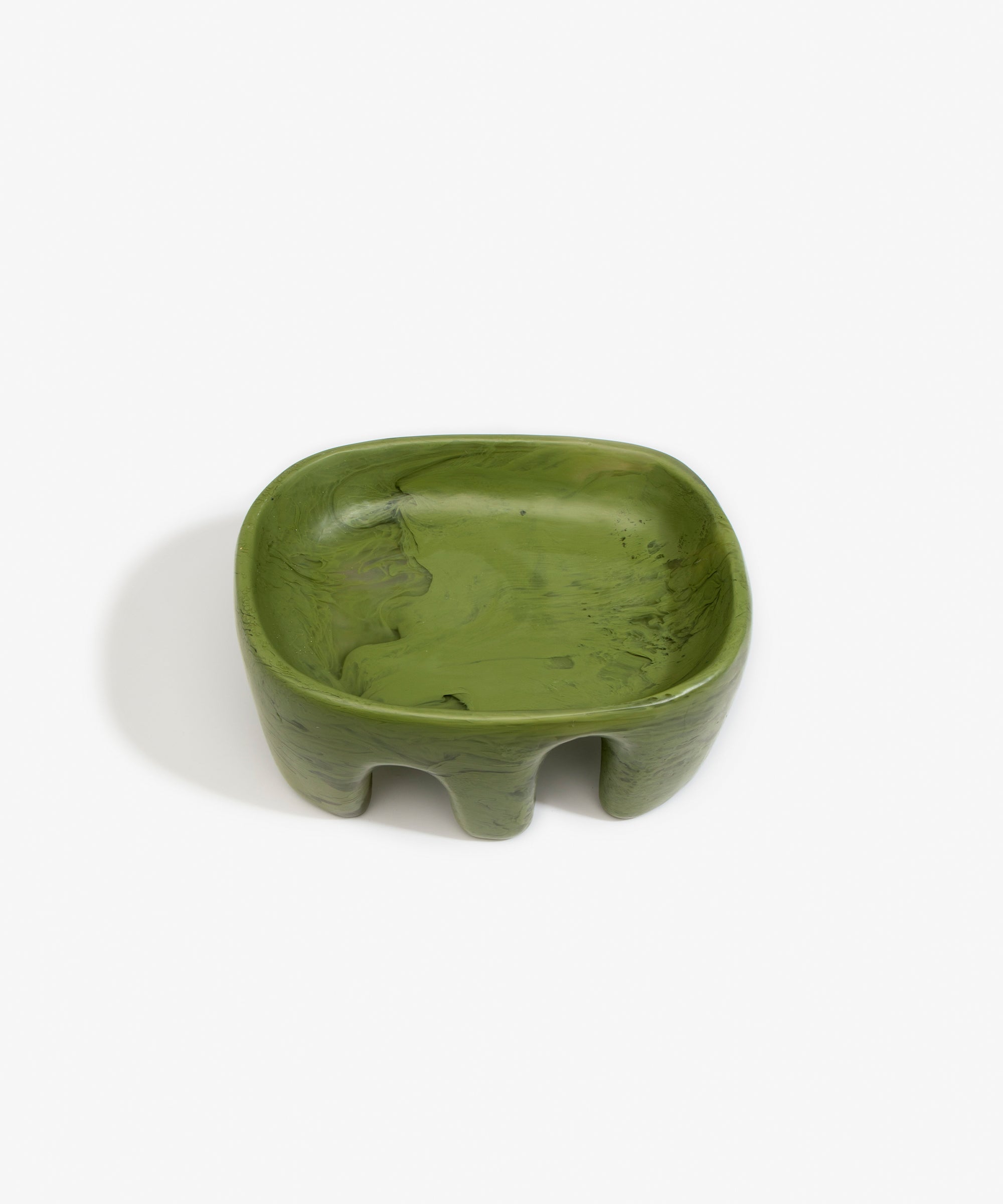 Dinosaur Designs Large Branch Bowl Olive.