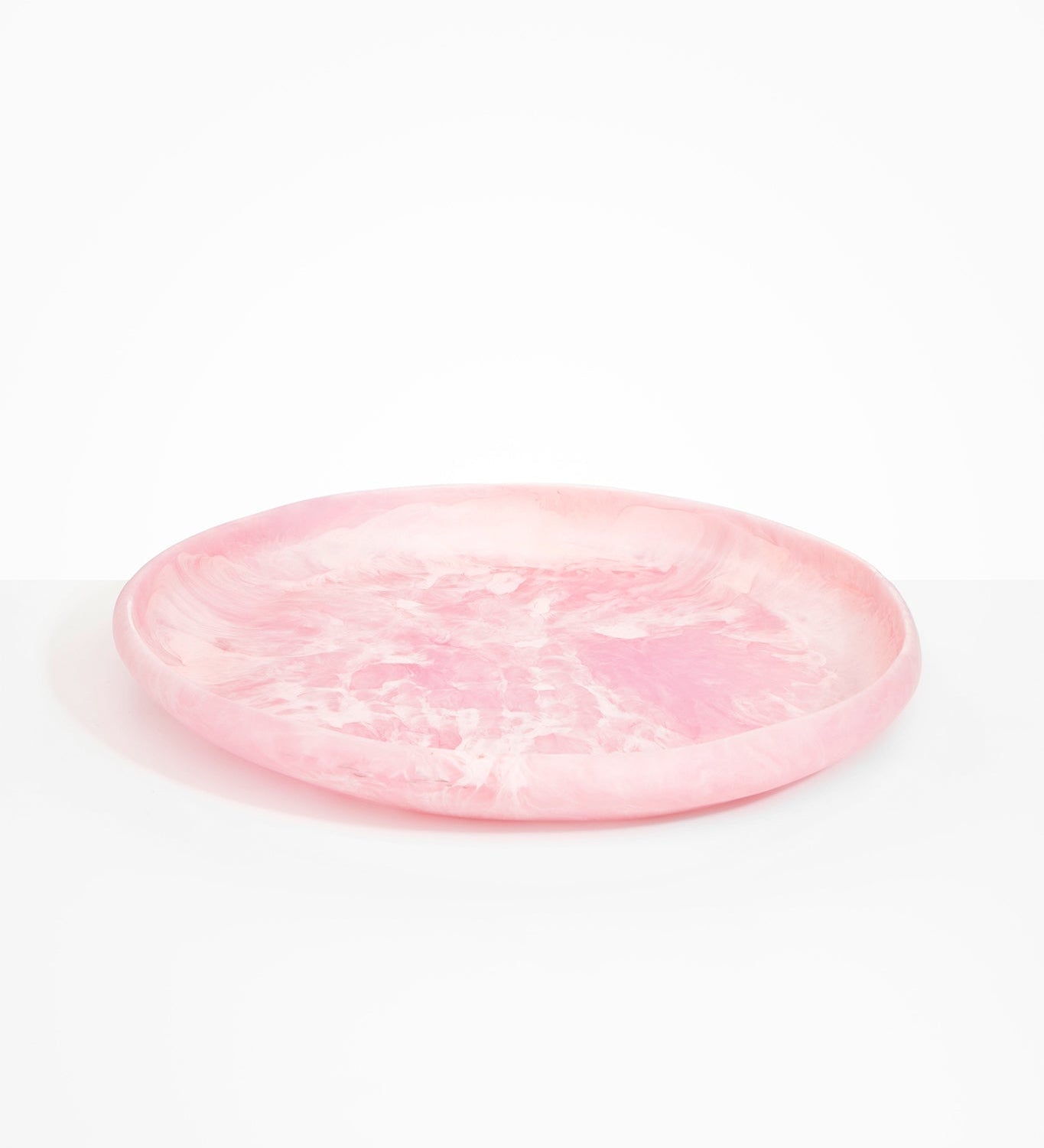 Dinosaur Designs Extra Large Earth Bowl serving bowls in Shell Pink Colour resin