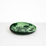 Dinosaur Designs Large Earth Bowl in Moss Colour resin.